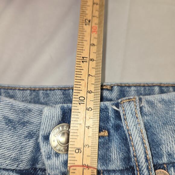 American Eagle Womens 000 Jeans Curvy Super High Rise Baggy Wide Leg Cargo - Picture 13 of 16